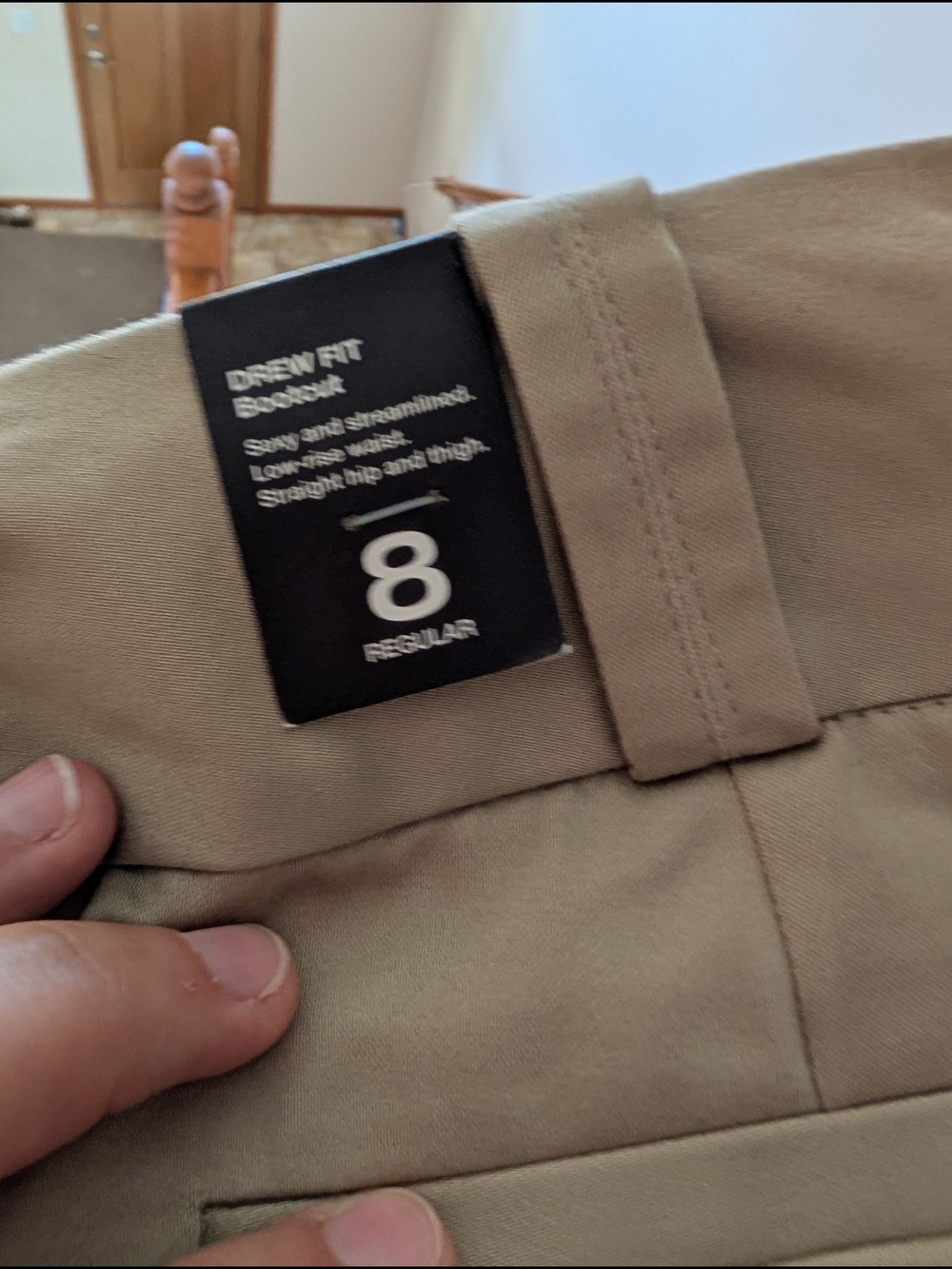 The Limited Khaki Boot Cut Pants